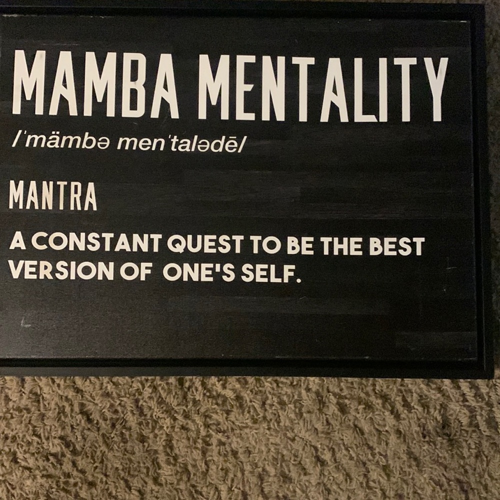 Mamba Mentality - Kobe Bryant. Legendary